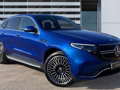 Used Mercedes EQC400 AMG Line Premium 300 kW (408 HP) 2023 Blue SUV