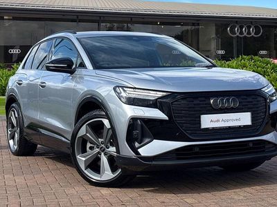 Used Audi Q4 e-tron Black Edition 150 kW (204 HP) 2025 Silver SUV