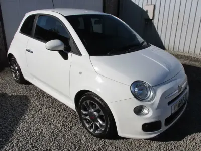 Used Fiat 500 S 69 HP (50 kW) 2014 White Hatchback