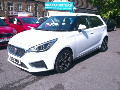 Used MG MG3 Exclusive 106 HP (77 kW) 2019 White Hatchback