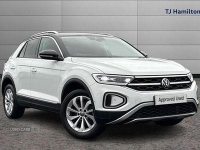 White Used 2024 VW T-Roc Style SUV | £25,995 (A bit pricey)