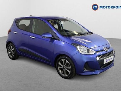 Used Hyundai i10 Premium SE 2019 Blue Hatchback