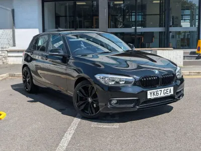 Used BMW 118 Impressive 2018 Black Hatchback