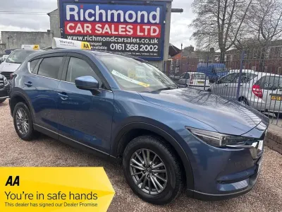 Used Mazda CX-5 150 HP (110 kW) 2018 Blue SUV