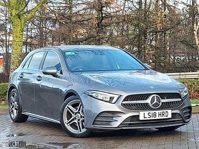 Used Mercedes A200 AMG line 163 HP (119 kW) 2018 Grey Coupe