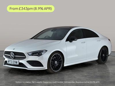White Used 2022 Mercedes CLA180 AMG Line Premium Plus Sedan | £26,054 (A bit pricey)
