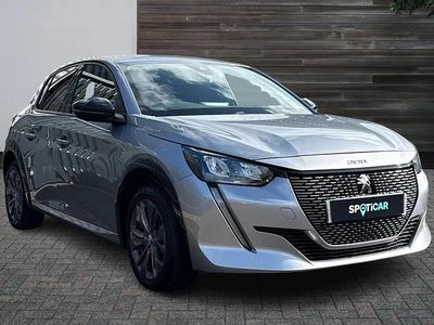Used Peugeot e-208 Allure Premium 100 kW (136 HP) 2022 Grey Hatchback