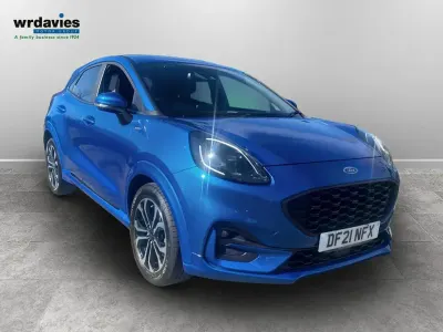 Używany Ford Puma ST-Line 125 KM (91 kW) 2021 Niebieski SUV