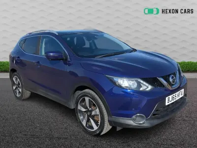 Used Nissan Qashqai N-TEC 110 HP (80 kW) 2015 Blue SUV