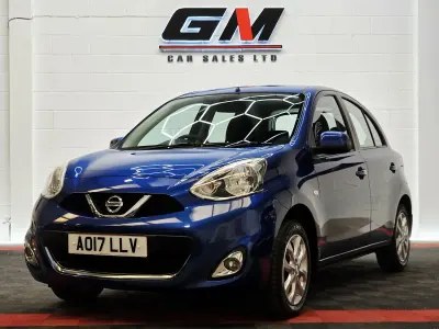 Usado Nissan Micra Acenta 2017 Azul Citadino