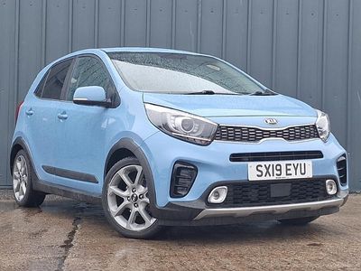Used Kia Picanto X-Line 2019 Blue Hatchback