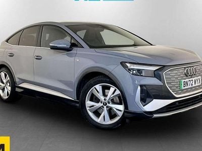 Used 2023 Audi Q4 Sportback e-tron S-Line SUV | £20,695 (Fair price)