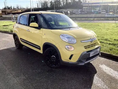 Used Fiat 500L Trekking 2013 Yellow MPV