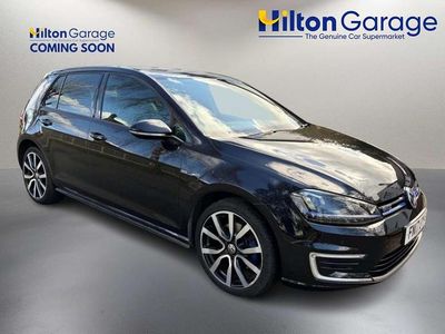 Used VW Golf VII GTE 204 HP (150 kW) 2017 Black Hatchback