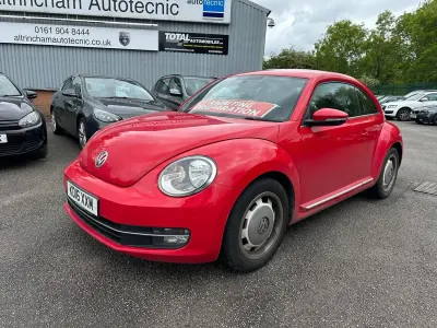 Używany VW Beetle Design 105 KM (77 kW) 2016 Czerwony Hatchback