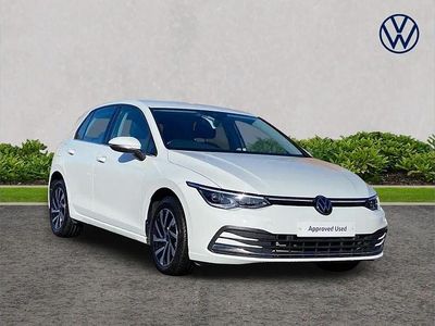 Used VW Golf VIII Style 204 HP (150 kW) 2022 White Hatchback