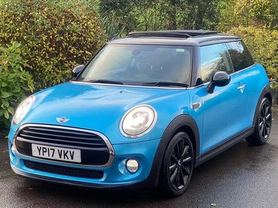Blue Used 2017 Mini Cooper Hatch Hatchback | £12,290 (Fair price)