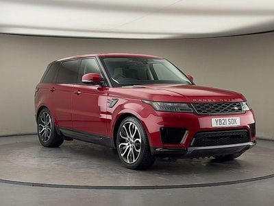 Used Land Rover Range Rover Sport HSE 300 HP (220 kW) 2021 Firenze red SUV