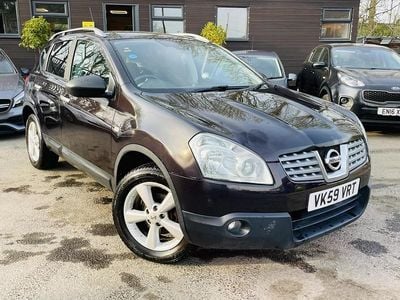 Used Nissan Qashqai N-TEC 139 HP (102 kW) 2009 Black SUV