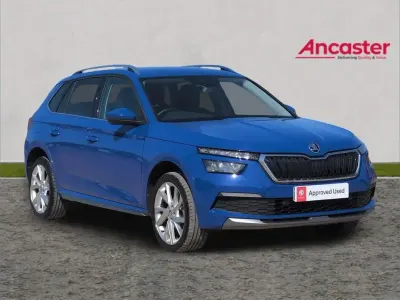 Used Skoda Kamiq SE L Executive 115 HP (84 kW) 2023 Blue SUV
