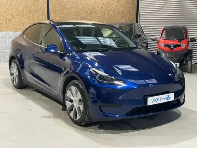 Używany Tesla Model Y RWD 169 kW (231 KM) 2022 Niebieski SUV