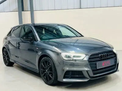 Used Audi A3 Sportback Black Edition 150 HP (110 kW) 2017 Grey Hatchback
