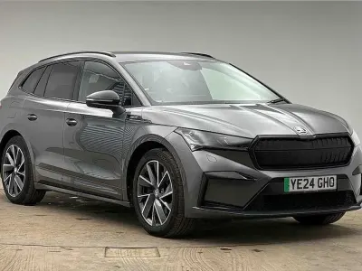 Used Skoda Enyaq iV SportLine 194 kW (265 HP) 2024 Graphite grey metallic SUV