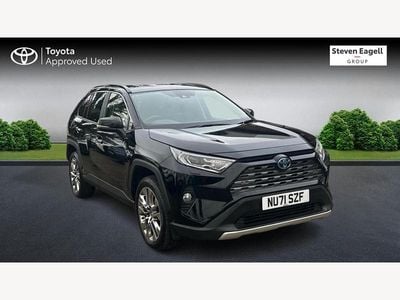 Black Used 2021 Toyota RAV4 Estate | £27,529 (Fair price)