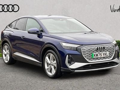 Used Audi Q4 e-tron S-Line 206 kW (281 HP) 2026 Blue SUV