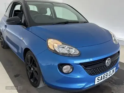 Used Vauxhall Adam 70 HP (51 kW) 2019 Blue Hatchback