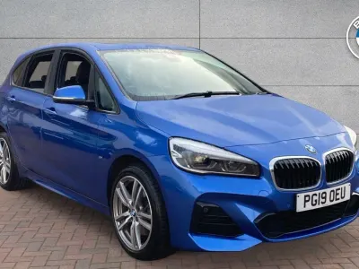 Used BMW 225 Active Tourer M Sport 221 HP (162 kW) 2019 Blue MPV