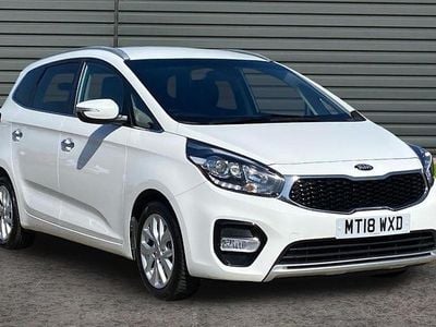Used Kia Carens 141 HP (103 kW) 2018 White MPV