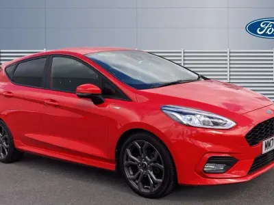 Used Ford Fiesta ST-Line 125 HP (91 kW) 2020 Red Hatchback