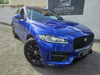 Używany Jaguar F-Pace R-Sport 2020 Niebieski SUV