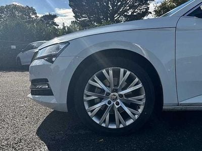 Moon white metallic Used 2023 Skoda Superb SE L Estate | £24,255 (Fair price)