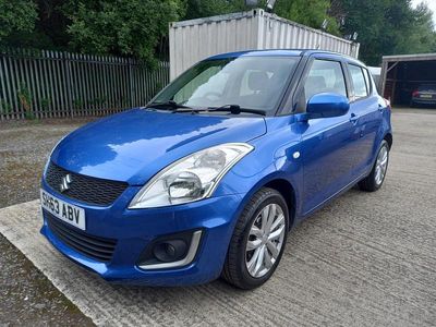 Blue Used 2013 Suzuki Swift SZ3 Hatchback | £4,295 (Fair price)