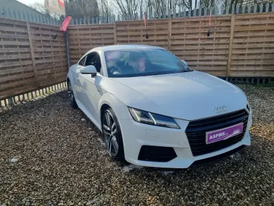 Usado Audi TT S-Line 180 CV (132 kW) 2018 Blanco Coupe