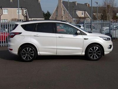 Used Ford Kuga ST-Line 120 HP (88 kW) 2018 White SUV