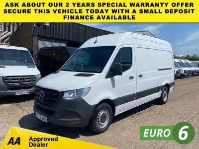 Used Mercedes Sprinter Progressive 150 HP (110 kW) 2020 White Van