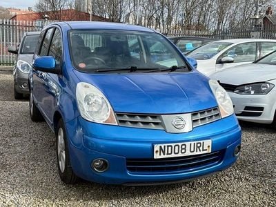 Used Nissan Note Acenta 88 HP (64 kW) 2008 Blue Hatchback