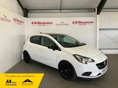 Used Vauxhall Corsa 75 HP (55 kW) 2019 White Hatchback