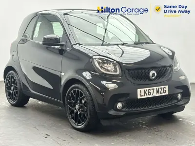 Used Smart ForTwo Coupé Premium 90 HP (66 kW) 2017 Black Coupe