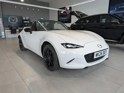 Nowe Mazda MX5 Prime-Line 132 KM (97 kW) 2026 Biały Kabriolet