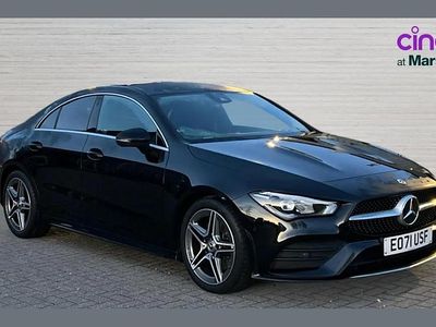 Black Used 2021 Mercedes CLA200 AMG line Coupe | £19,107 (Good price)