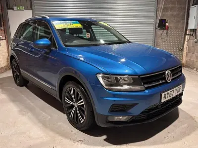 Used VW Tiguan SE 150 HP (110 kW) 2017 Blue SUV