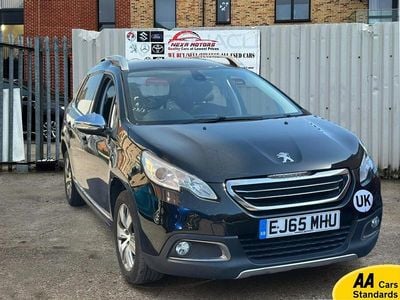 Used Peugeot 2008 Allure 91 HP (66 kW) 2015 Black SUV