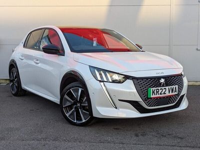 used Peugeot e-208 50KWH GT PREMIUM AUTO 5DR (7KW CHARGER) ELECTRIC FROM 2022 FROM KEIGHLEY (BD20 7DS) | SPOTICAR