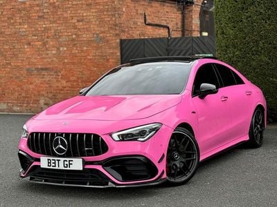 Used Mercedes CLA45 AMG 421 HP (309 kW) 2020 Pink Coupe