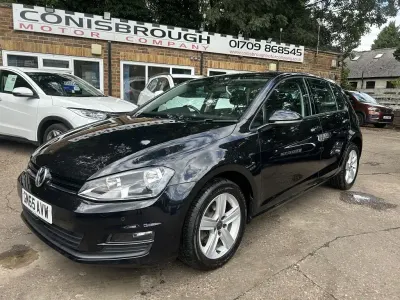 Used VW Golf VII Match 110 HP (80 kW) 2015 Black Hatchback