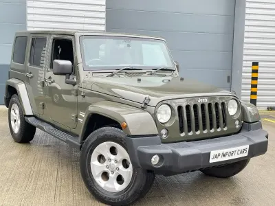 Used Jeep Wrangler Sahara 285 HP (209 kW) 2015 Green SUV